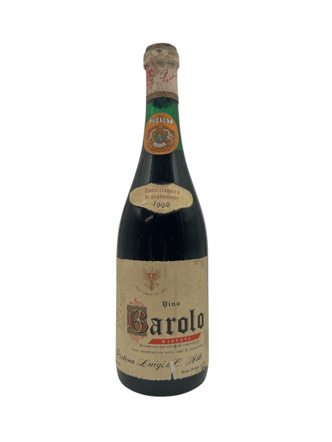 Flaske af Barolo Luigi Bosca 1966 rødvin