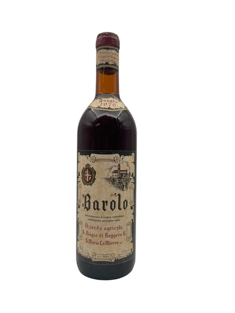 Barolo S. Biagio di Reggero 1976 flaske vin