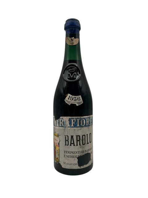 Barolo Mirafiore 1956 flaske