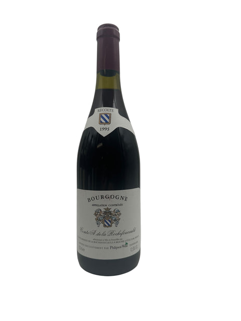 Bourgogne rødvin fra Comte A de la Rochefoucauld årgang 1995