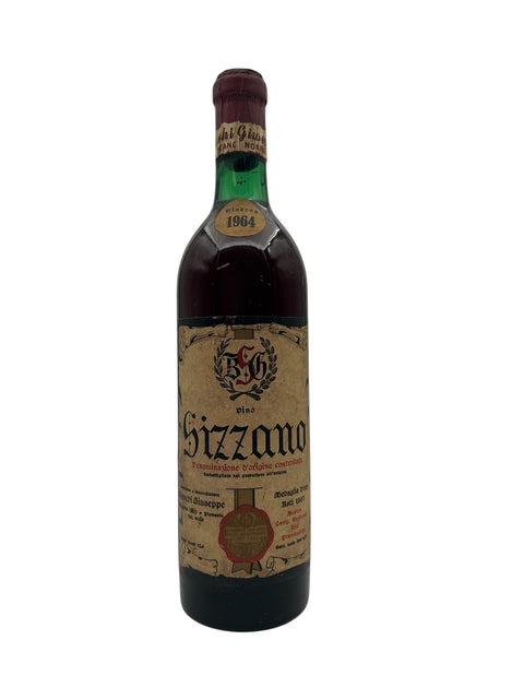 Flaske af Sizzano Antoni Giuseppe 1964 vintage rødvin