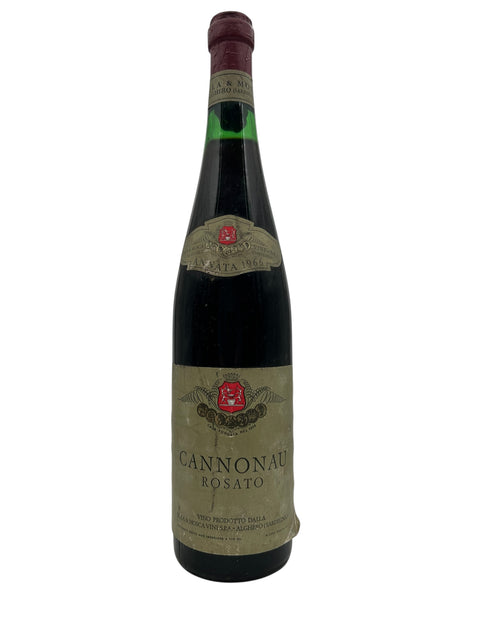 Flaske Cannonau Rosato 1966 fra Sella e Mosca