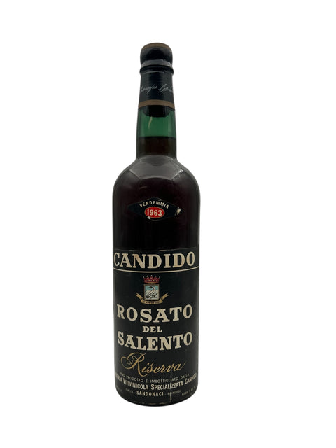 Flaske af Rosato del Salento Candido 1963