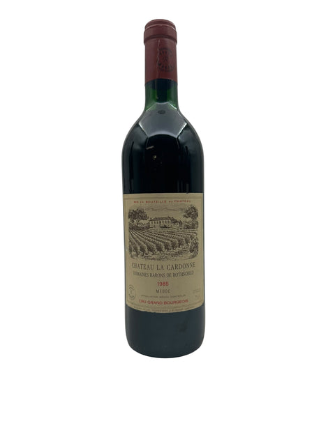 Chateau La Cardonne 1985 flaske med etiket
