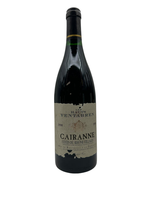 Flaske af Cairanne Les Hauts de Ventabren 1998