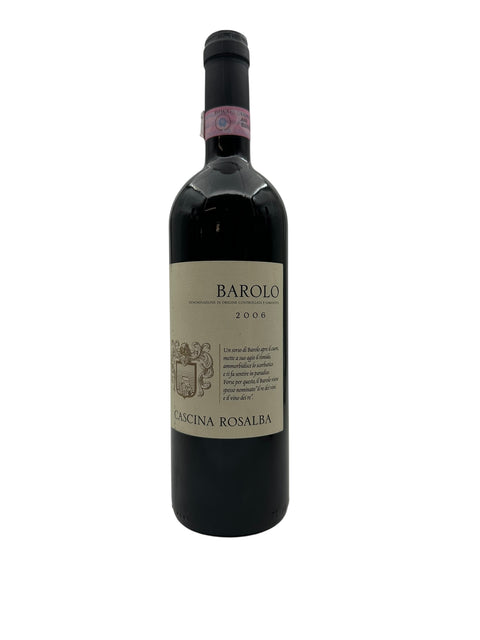 Flaske af Barolo Cascina Rosalba 2006 rødvin