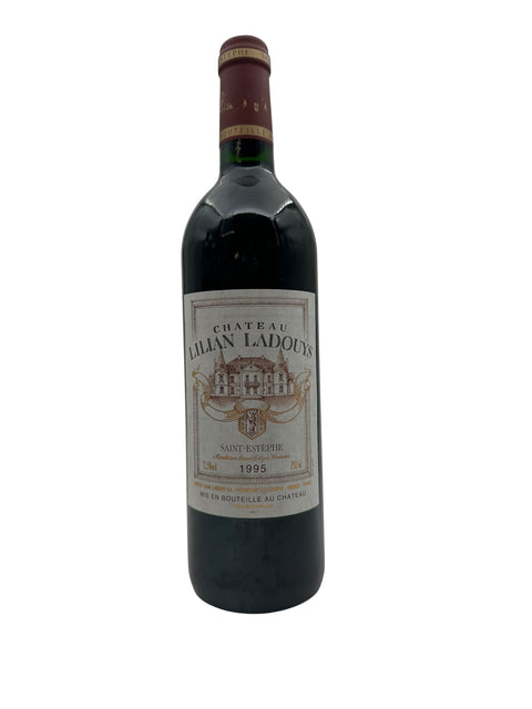 Flaske af Chateau Lilian Ladouys 1995 rødvin