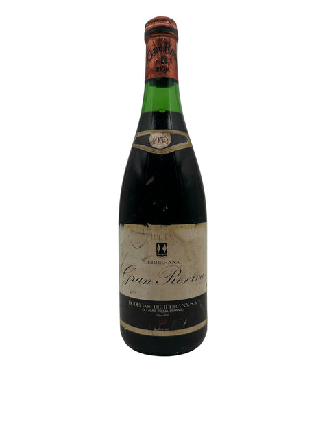 Gran Reserva Bodegas Berberana 1982 vinflaske