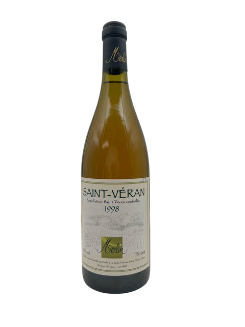 Saint Véran Merlin 1998 hvidvinflaske