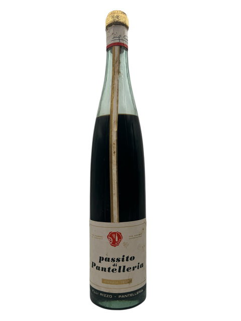 Flaske af Passito di Pantelleria fra F.lli Rizzo årgang 1959