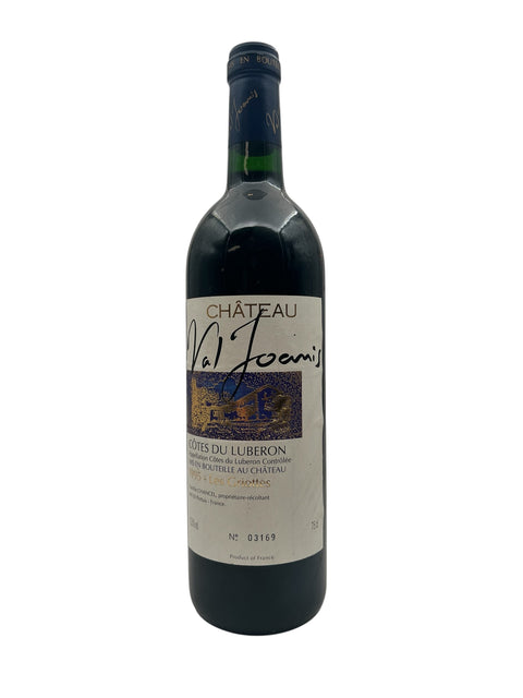 Flaske af Les Griottes Château Val Joanis 1995 rødvin