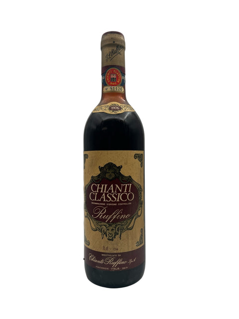 Flaske af Chianti Classico Ruffino 1976