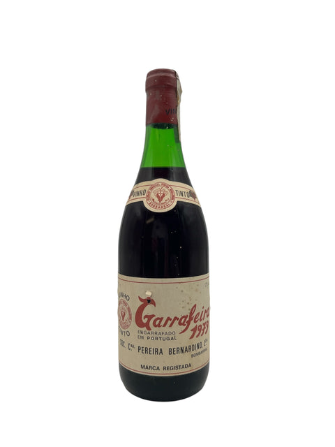 Garrafeira 1978 portugisisk rødvin fra Pereira Bernardino flaske