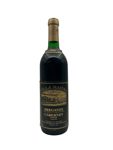 Breganze Villa Magna 1987 italiensk rødvin