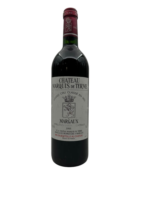 Flaske af Margaux Château Marquis de Terme 1995 rødvin