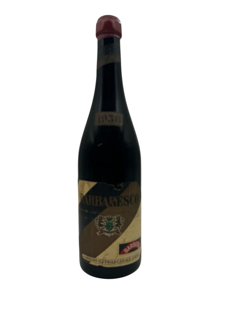 Flaske af Barbaresco Angelo Gaja 1958