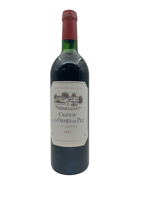 Chateau Les Ormes de Pez 1985 flaske