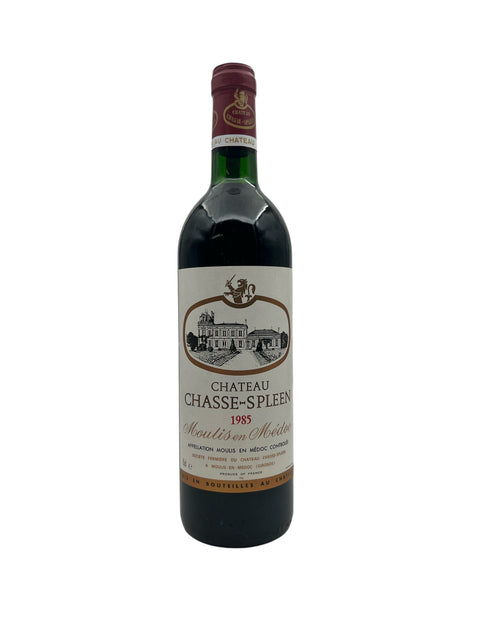 Chateau Chasse-Spleen 1985 rødvin flaske