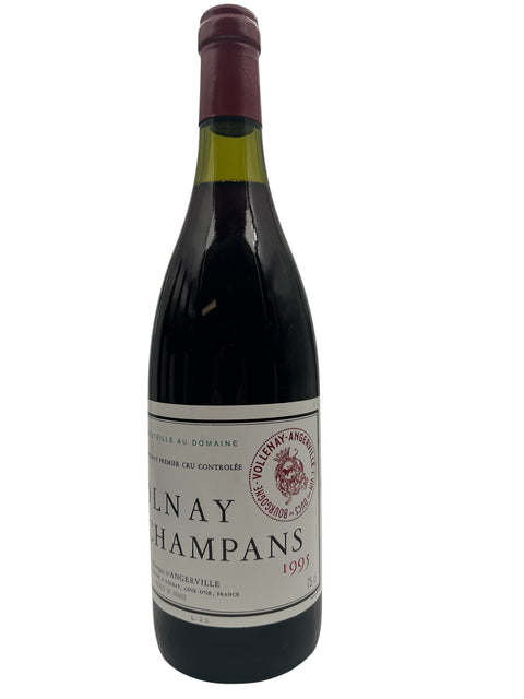 Flaske af Volnay Champans 1995 fra Domaine d'Angerville