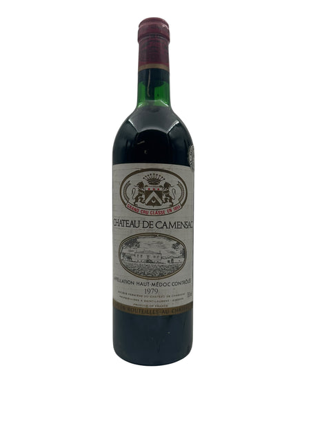 Flaske Château de Camensac 1970 rødvin
