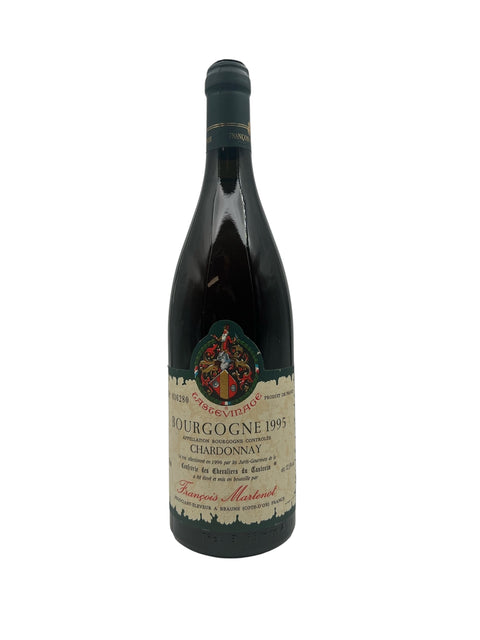Bourgogne François Martenot 1995 hvidvin flaske