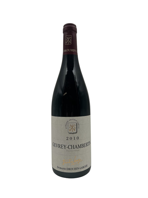 Flaske af Gevrey-Chambertin 2010 fra Domaine Drouhin-Laroze