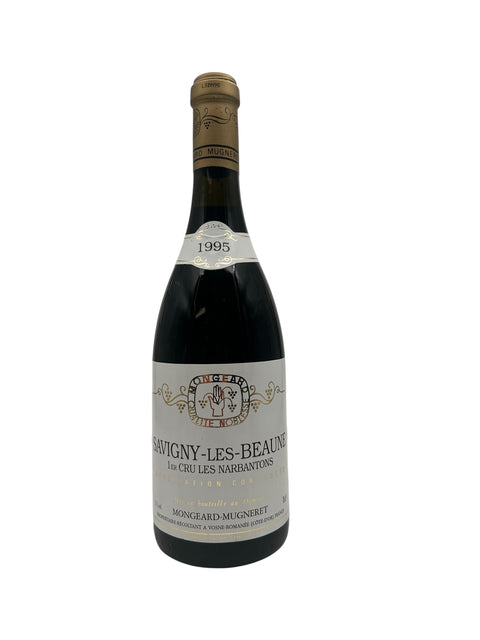 Flaske af Savigny-les-Beaune Mongeard-Mugneret 1995