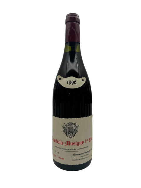 Flaske af Chambolle-Musigny Domaine Bertheau 1996 rødvin