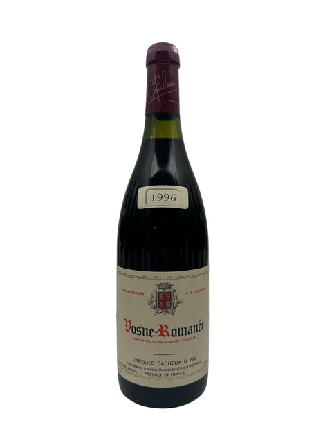 Flaske af Vosne-Romanée Jacques Cacheux fra 1996