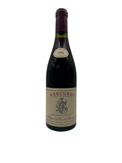 Flaske af Mercurey Domaine de Suremain 1995 rødvin