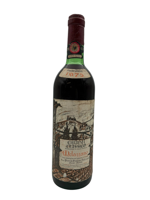 Chianti Classico Melazzano 1975 flaske