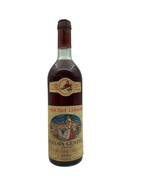 Flaske af Schiava Gentile Vini del Concilio 1975