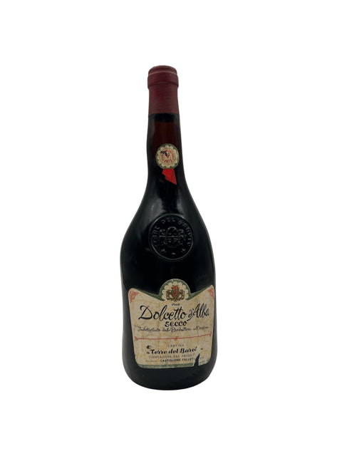 Flaske Dolcetto d'Alba 1971 fra Terre del Barolo