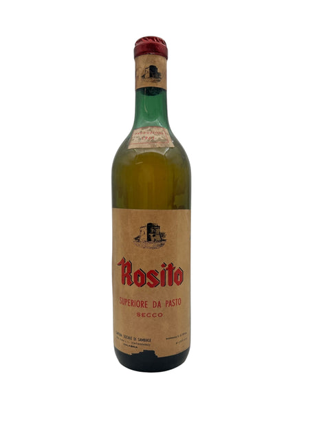 Flaske Rosito rødvin fra Cantina Sociale Da Sambiase