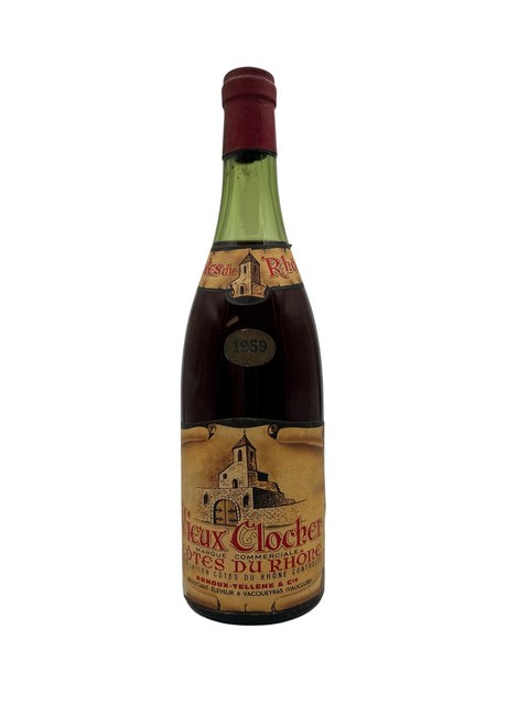 Vieux Clocher 1959 rødvin fra Rhône