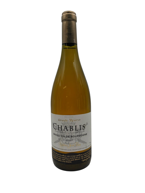 Flaske af Chablis Jean Dion 2007 hvidvin