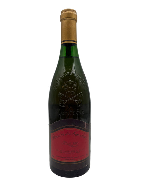 Flaske af Châteauneuf-du-Pape Domaine des Sénéchaux 1988
