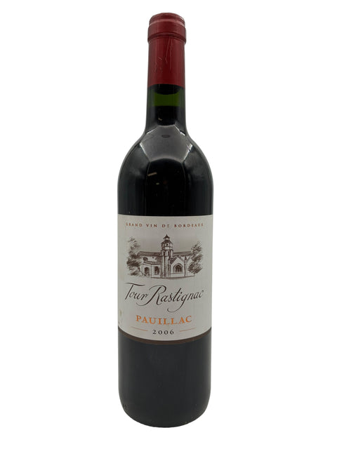 Flaske af Tour Rastignac Pauillac 2006 rødvin