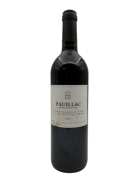 Flaske af Paulliac Baron Philippe de Rothschild 2002