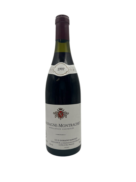 Billede af Chassagne-Montrachet Domaine Ramonet 1997 flaske