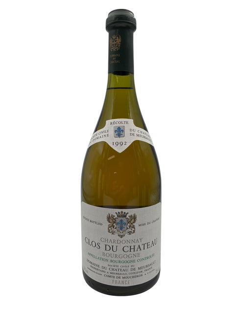 Flaske af Clos du Chateau 1992 fra Bourgogne