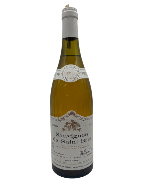 Flaske af Sauvignon de Saint-Bris 1990 fra William Fevre