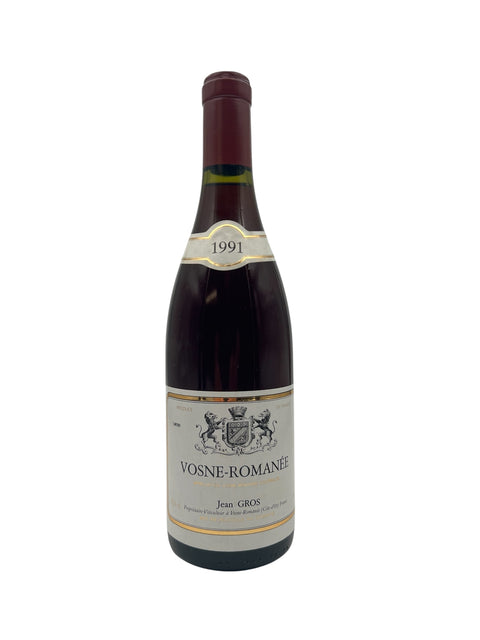 Flaske af Vosne-Romanée Jean Gros 1991