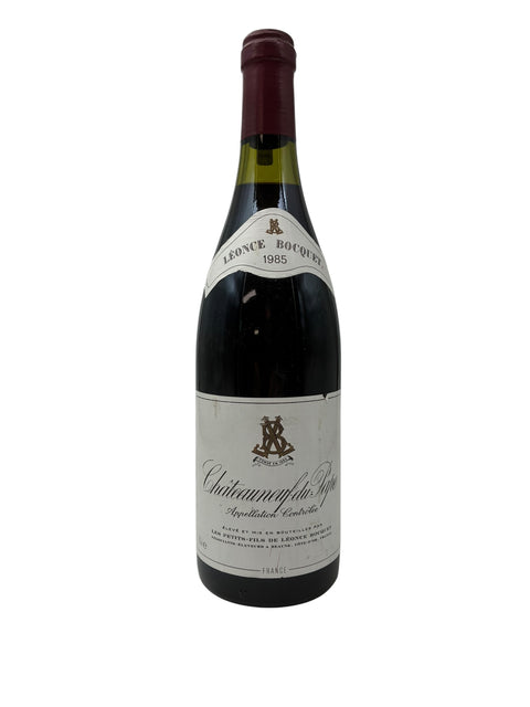 Flaske af Châteauneuf-du-Pape Léonce Bocquet 1985