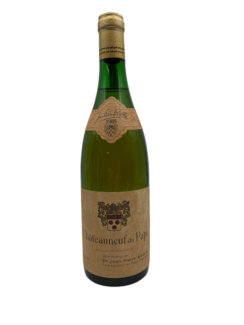 Flaske af Châteauneuf du Pape Jean-Pierre Brotte 1985