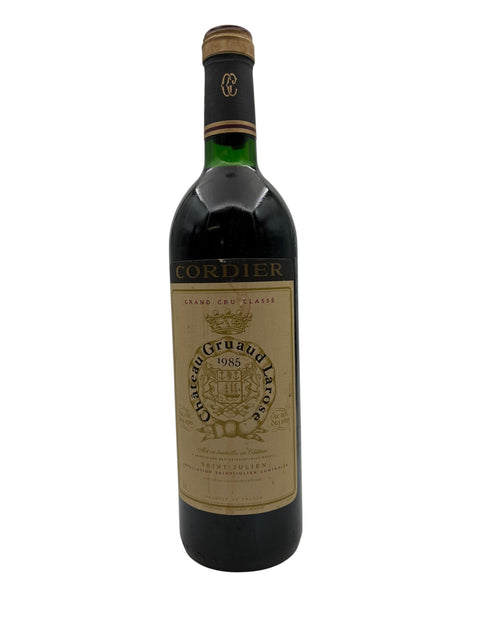 Flaske af Château Gruaud Larose 1985 rødvin