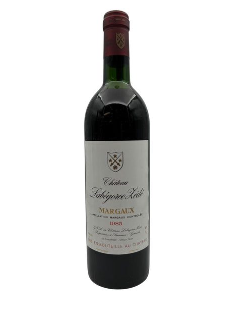 Flaske af Margaux Château Labégorce Zédé 1985 rødvin