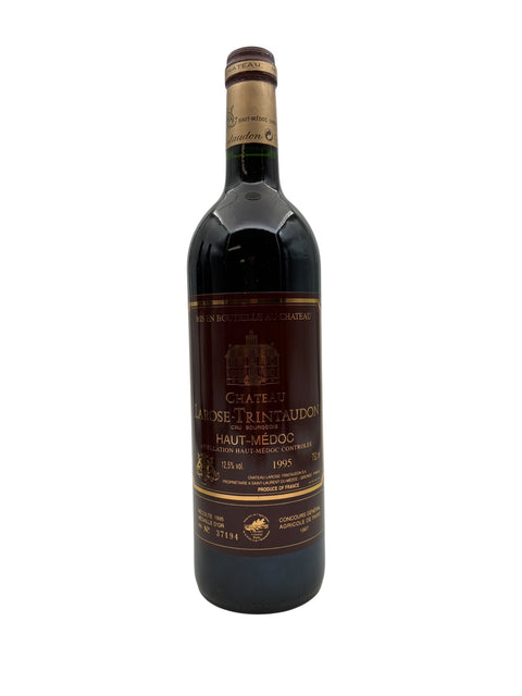 Flaske af Château Larose-Trintaudon 1995 rødvin fra Haut-Médoc