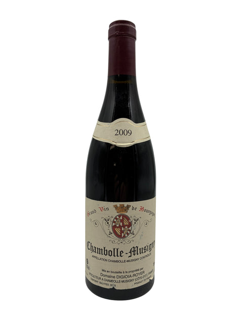 Flaske af Chambolle-Musigny 2009 fra Domaine Digioia-Royer