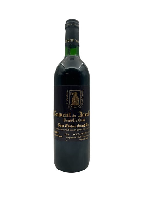 Flaske af Couvent des Jacobins 1994 Saint-Émilion Grand Cru rødvin